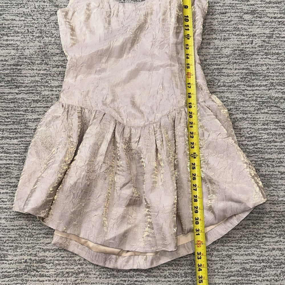 NWT NBD Revolve Anndreah Mini Dress in Blush Metallic Small - Picture 11 of 15
